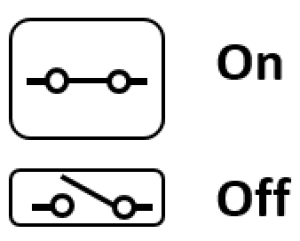 Preview: Schalter Ein/Aus - new
