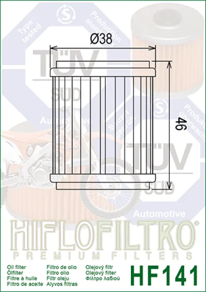 Ölfilter Hiflo RR 125 LC